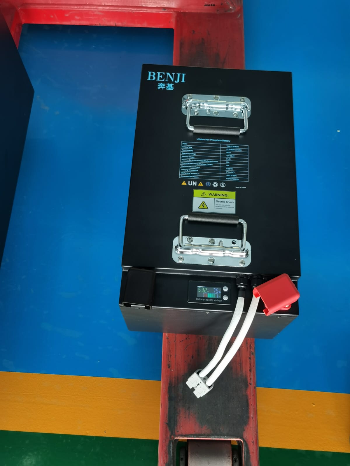 Benji Lithium Battery 48V 86Ah Smart Display
